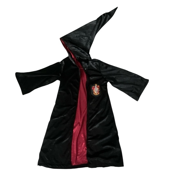 Harry Potter Deluxe Gryffindor Robe with Ron Weasley Wand  Kids Medium Universal - Picture 13 of 13